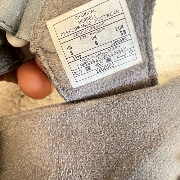 Merrell Womens Size 8 US Gray District 3 Strap Web Monument Sandals Shoes - Picture 9 of 10